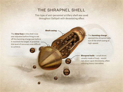 Shell Shrapnel .